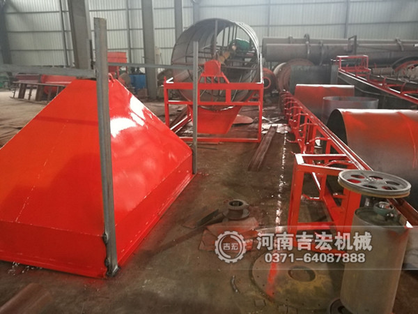 1.2米&times;12米沙子烘干機發往陜西延安